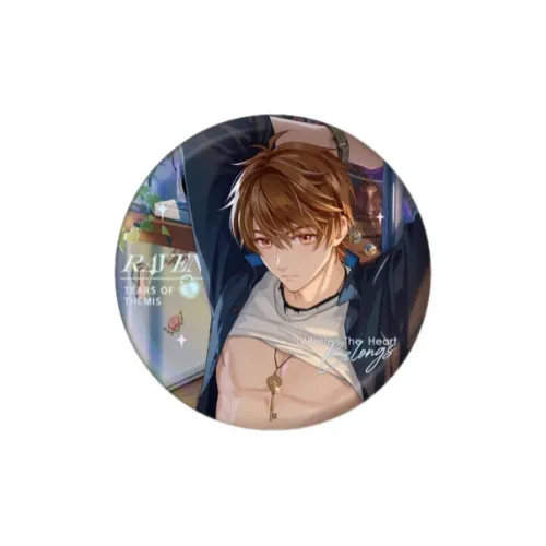 MIHOYO Tears Of Themis Raven Artem Wing Вин Рихтер Homecoming Collection Laser Badge Badges