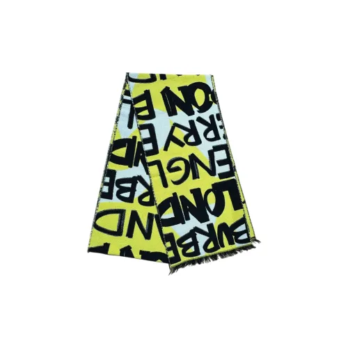 Burberry Cotton Knit Шарфы Унисекс Желтый