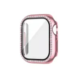 Розовый, одиночный, ромб, оболочка и фильм, комбо