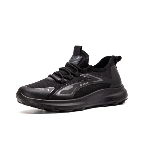 Auron Low Топ Casual Мужской Черный