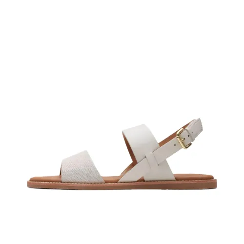 Clarks Karsea Ремень One Ремень Сандалии 2 см Женские Белые