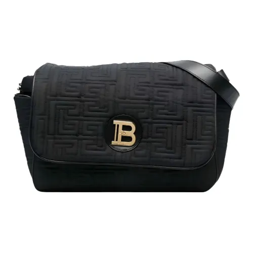 BALMAIN Полиамид Сумка через плечо Сумка на плечо Детская Черная