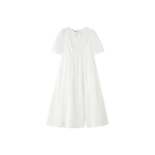 SPAO Короткий рукав платье женское