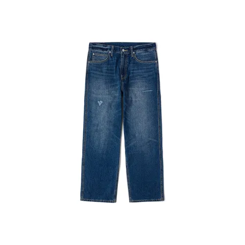 Lee совместный бренд модель Темно-синие Мужские Джинсы