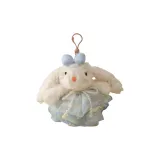 Подвески Серьги Кролик [Синяя Юбка + Нить Бусин Бант + Фиолетовый Бант]