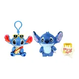 Стич Сладкий сон Искренний Кукла + Стич Многоцветный Брелок + Поздравительная открытка