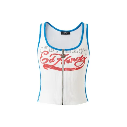 Ed Hardy Белые Женские Майки