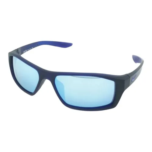 nike Пластик Прямоугольный Солнцезащитные очки Мужской Синий