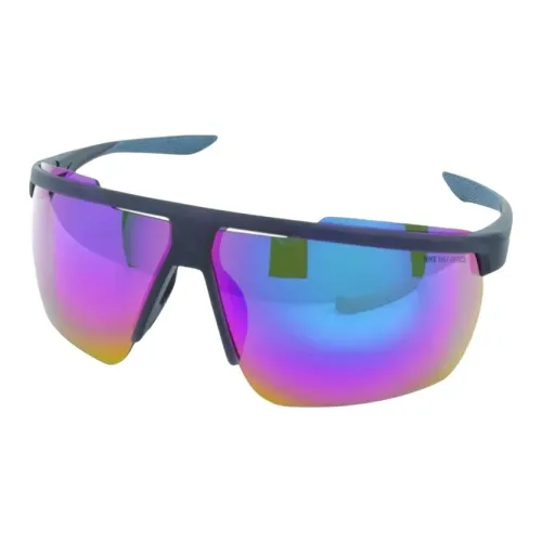 nike Ацетат Нерегулярная форма Солнцезащитные очки Мужской Синий