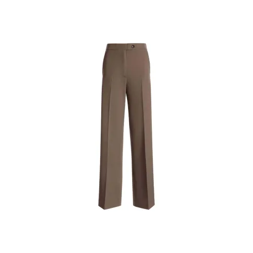 Bally Коричневые Женские Костюмные Брюки