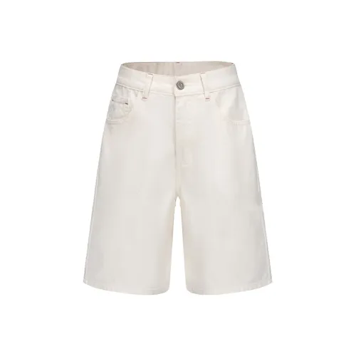 Dme Экрю Женские Джинсовые Шорты