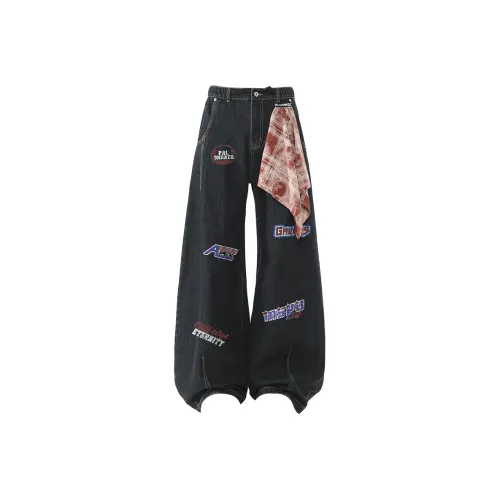 PAL ONGACO Черные Унисекс Джинсы