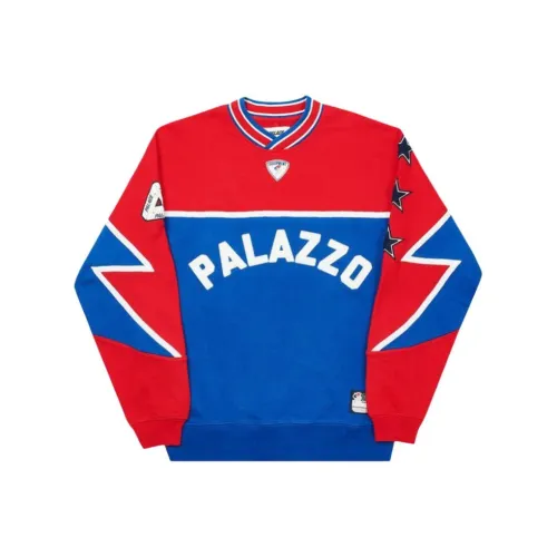 Дворцовый PALAZZO Толстовка Мужская Синяя Красная