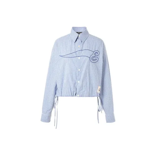 Ed Hardy Женские рубашки полуночного синего цвета