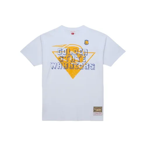 MITCHELL NESS 100% хлопок T-рубашка унисекс белая