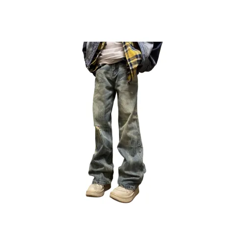 Pirkadat Синие Унисекс Джинсы