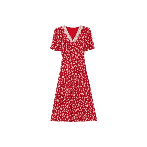 ZUKIZUKI Короткое платье с короткими рукавами женское