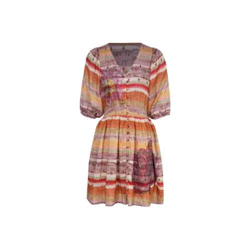 TCH Короткий рукав Платье Женское