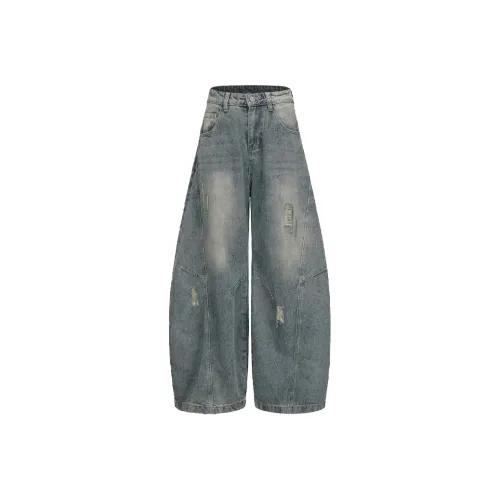 Freshclean Светло-синие Унисекс Джинсы