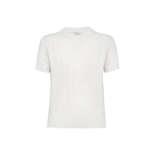 BRUNELLO CUCINELLI Трикотаж Женский Белый