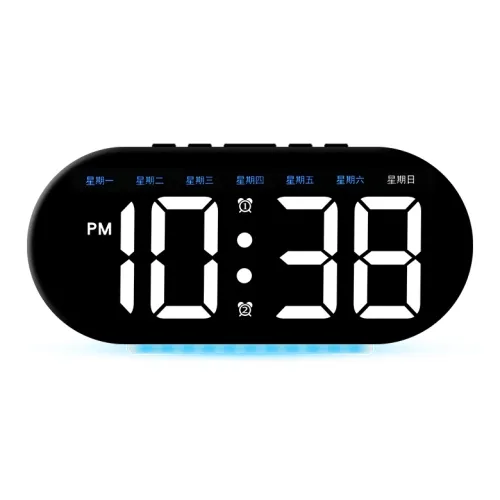 HENSE Electronic Механизм ABS Будильник Унисекс Черный HA8035