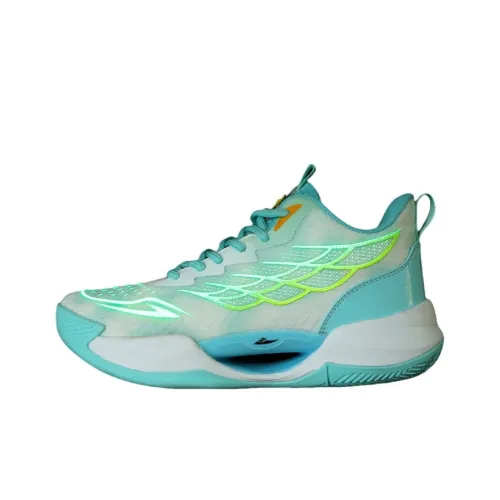 Kuding Амортизация устойчивый к истиранию дышащий MID топ детские баскетбольные кроссовки для подростков