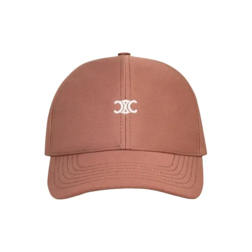 CELINE Хлопок Кепки Женские Красный Коричневый