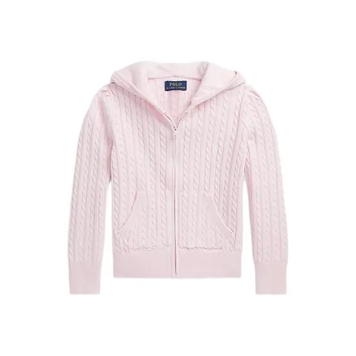 Polo Ralph Lauren Куртки и Пальто Розовые Детские Возраст 3-7 лет