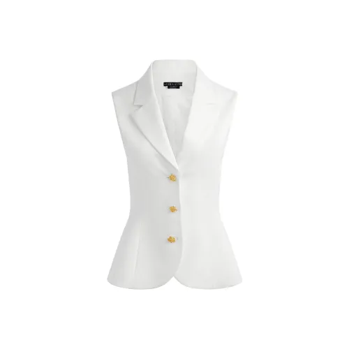 ALICE+OLIVIA Серый белый Женские жилеты