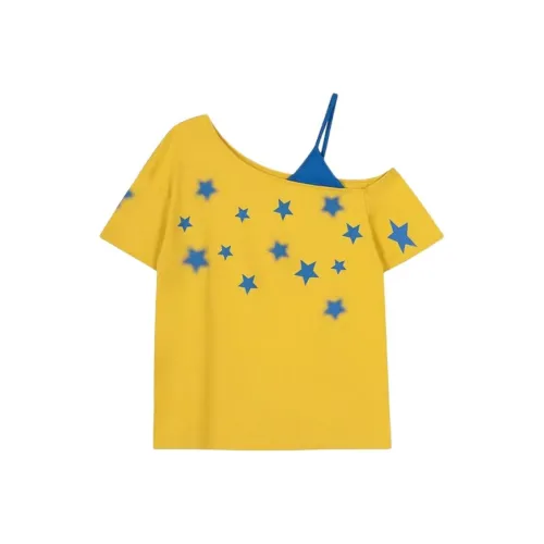 IUNOP Женская футболка T-shirt Dopamine Летний UNIQUE и Beautiful Топ для женщин