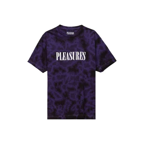 PLEASURES T-рубашка мужская черная фиолетовая