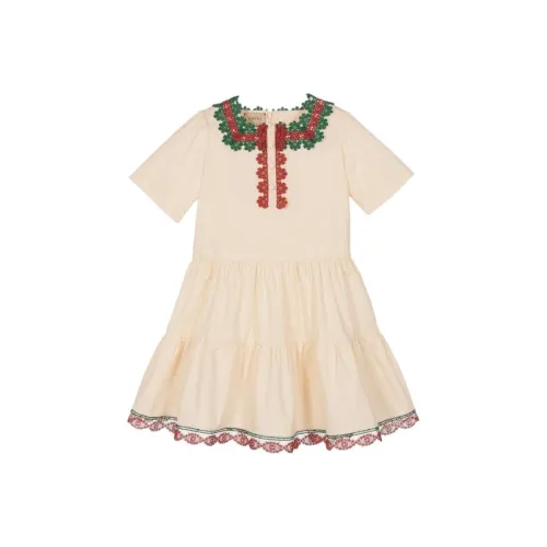 GUCCI Белые Платья для Детей