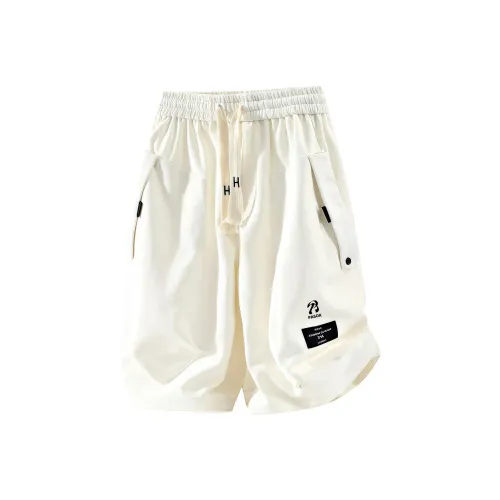 PASOK Черные Повседневные Шорты для Мужчин Модные и Универсальные Шорты длины на колено Верхняя одежда Летние Мужские