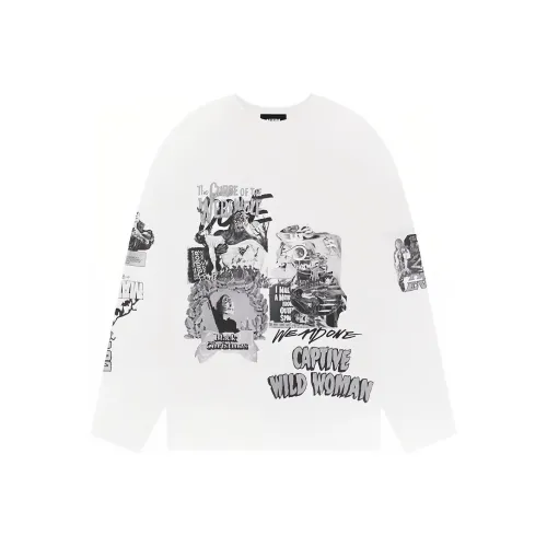 WE11DONE SS23 Свитшот Унисекс Белый