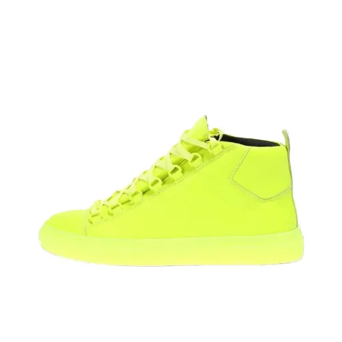 Balenciaga Arena High Топ Скейтборд Кроссовки Мужские Желтые