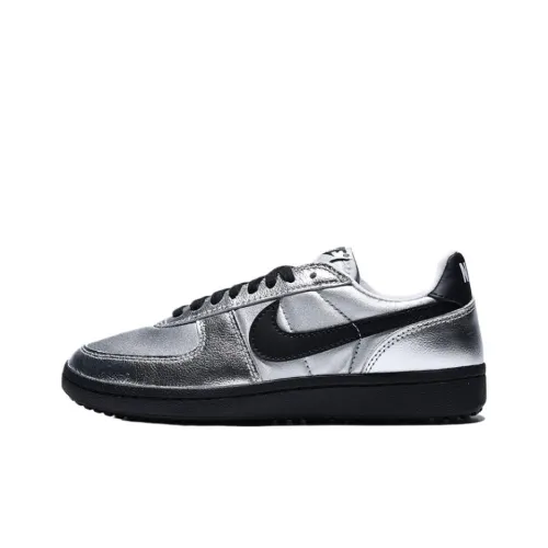 Nike Field General Casual Low Top Silver Women's