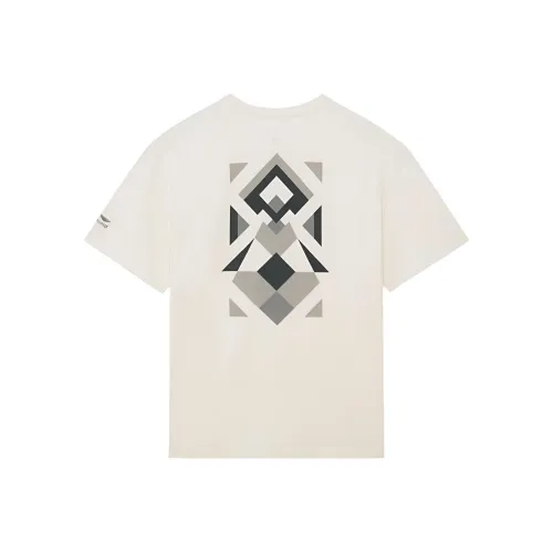 LINING Китай Li NING T Рубашка Унисекс Экрю