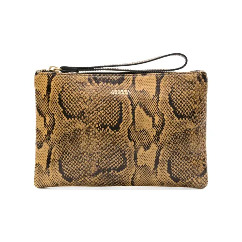 ISABEL MARANT Телячья кожа Клатч Женский Желтый