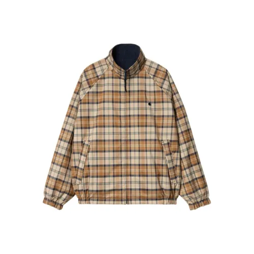 Carhartt WIP FW25 Двусторонний Planer Check Куртка Куртки Пальто Мужской