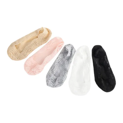 Flowers In Water No Show Носки Женские 5 пар