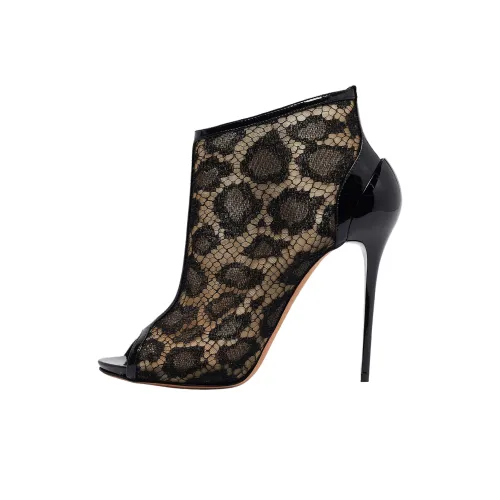 Alexander McQueen Ботильоны 12,5 см Женские Черные