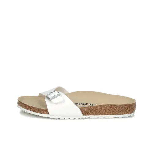 Birkenstock Madrid Износостойкие Слипоны Унисекс Белый Стандартный