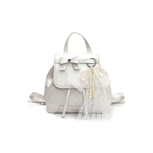 WHERE WHAT WHO ПУ (полиуретан) Рюкзак Женские Многоцветный