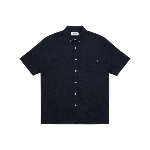 Дворцовый Sucker Рубашка Мужская Морской Синий