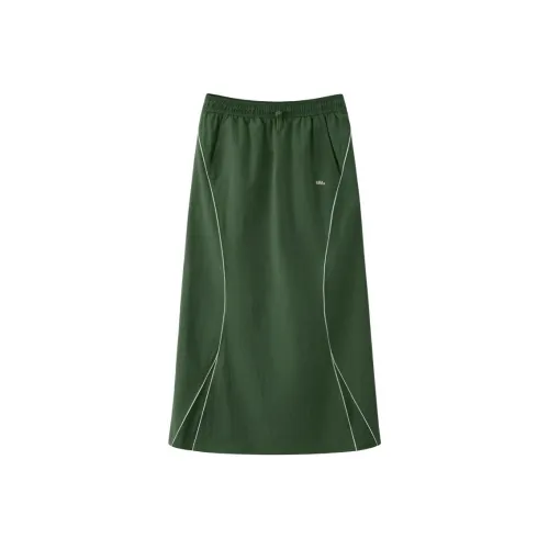 BENEUNDER Спортивный Split Long Юбка Женская