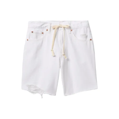 GAP Белые Женские Джинсовые Шорты