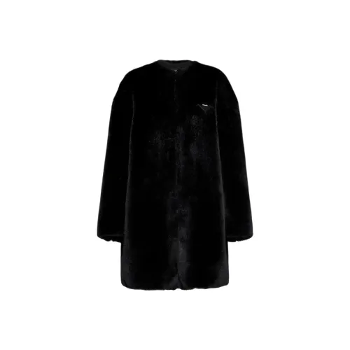 PRADA Holiday SS23 Пальто Женское Черное