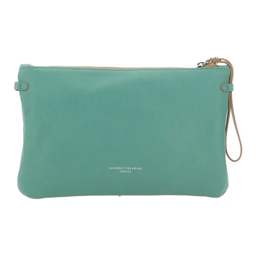 GIANNI CHIARINI Сумка через плечо из кожи женская озера синий