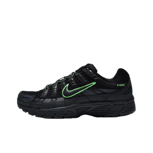 Nike P 6000 Беговые кроссовки Низкий топ Черный Мужской