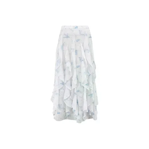 Me Siento Повседневный Длинный Юбка Женские